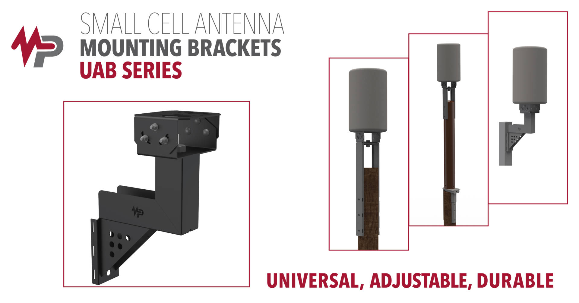 Featured Products! Universal Small Cell Antenna Brackets > MacLean ...